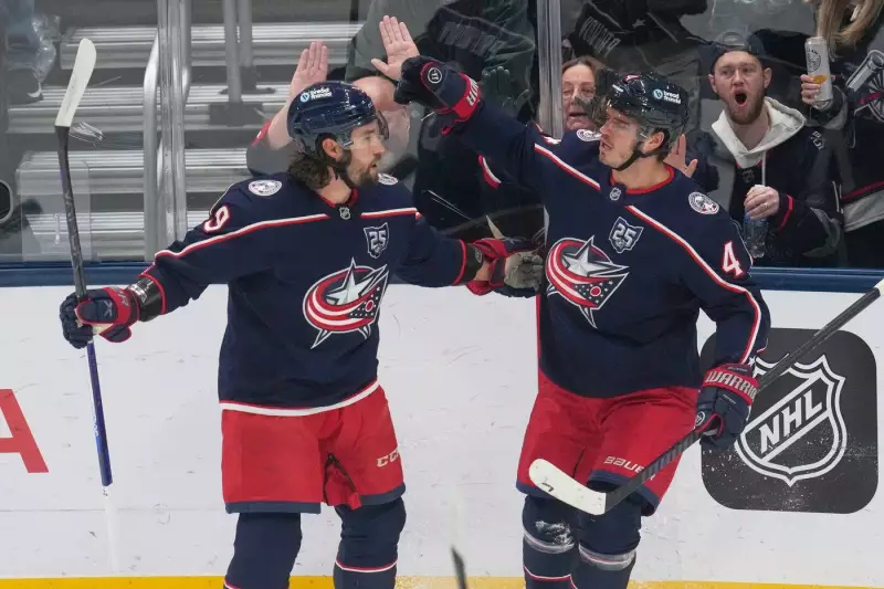 Blue Jackets Dominate Maple Leafs 6-3 for Third Straight Victory: Sillinger and Olivier Shine