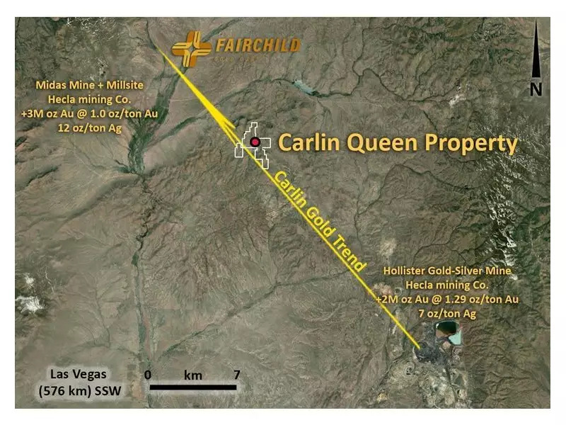 Fairchild Strikes Gold in Nevada: Acquires Advanced-Stage Carlin-Queen Project