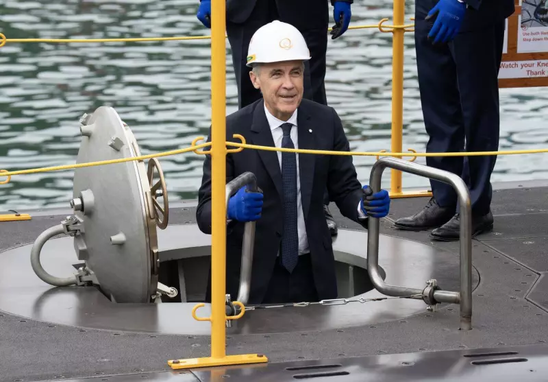 Mark Carney Tours Korean Shipyard Vying for Canada's Multi-Billion Dollar Submarine Contract