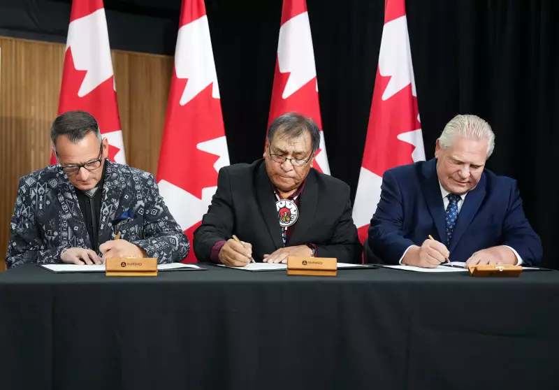 Ontario Forges Historic Partnership with Webequie First Nation to Fast-Track Ring of Fire Road Development