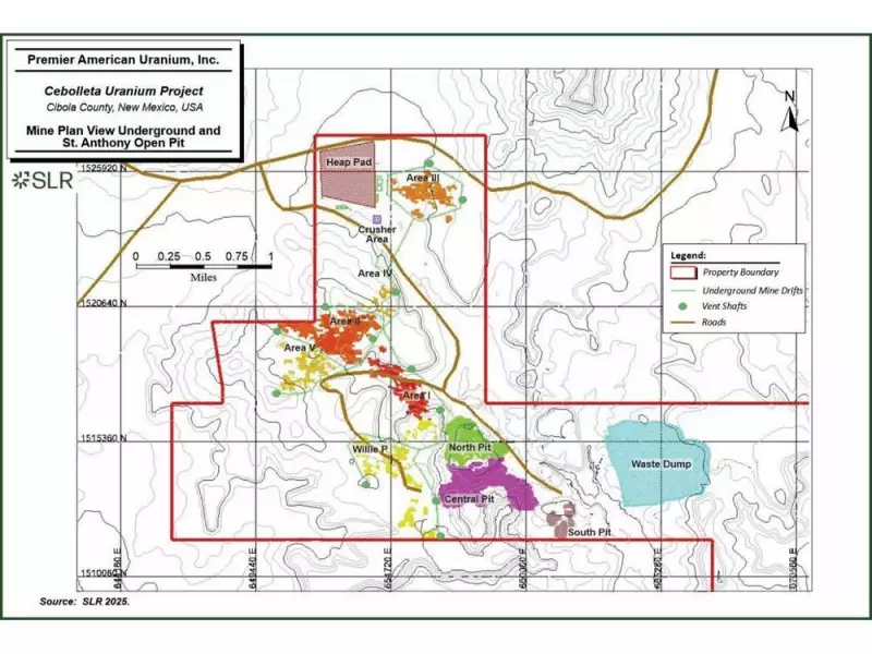 Premier American Uranium Reveals Promising Economics for Cebolleta Project in New Mexico