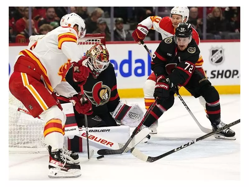 Sens Soar Past Flames in Thrilling 4-3 Shootout Victory