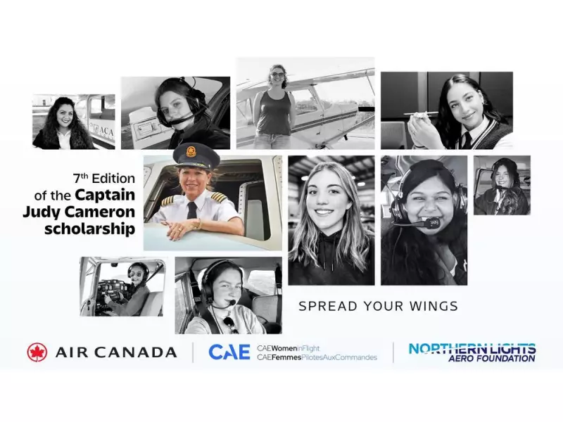 Soar to New Heights: Air Canada and CAE Launch 7th Annual Captain Judy Cameron Scholarship