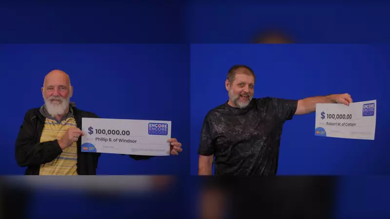 Windsor Birthday Dream: Local Man's 70th Celebration Turns Into $100,000 Lottery Win