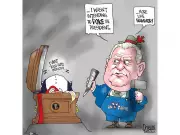 Tim Dolighan's Latest Political Cartoon Takes Aim at Canadian Government Spending | Toronto Sun