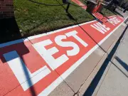 Windsor's Fallen Heroes Immortalized in Stunning Sidewalk Art Tribute