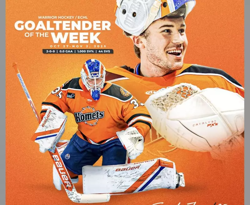 ? Unstoppable Force: Oilers' Minor League Goalie Achieves Historic Third Straight Shutout