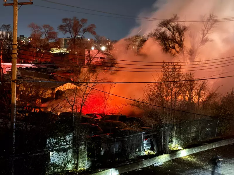 15 Vehicles Torched at Saint-Laurent Car Lot in 3rd Arson Attack