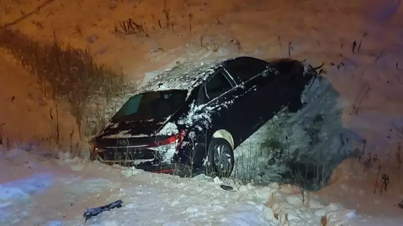 27-Year-Old Charged with Impaired Driving After Highway 11 Ditch Crash