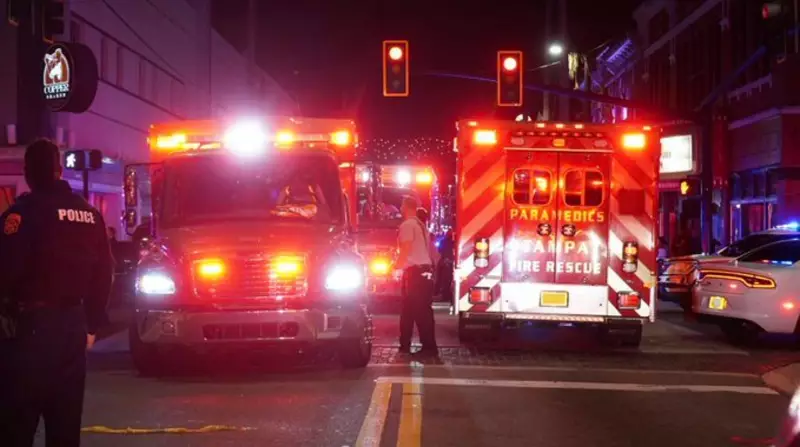 4 Dead, 11 Injured as Fleeing Car Slams into Tampa Bar