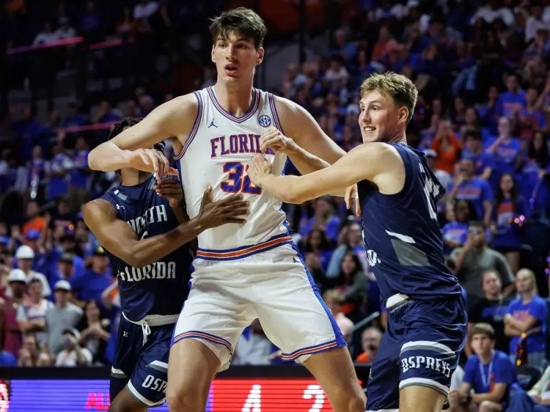 7'9" Olivier Rioux Makes NCAA Basketball History for Florida Gators