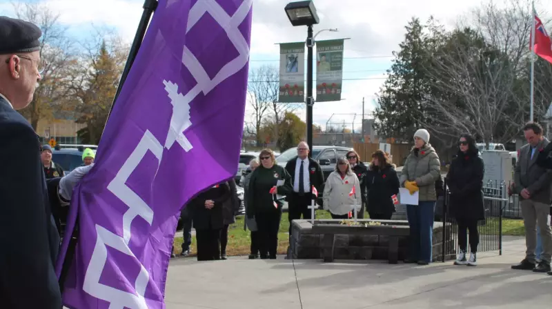 Alliston Honors Indigenous Veterans in 2025 Ceremony