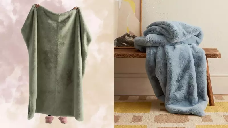 Anthropologie's Sophie Faux Fur Blanket: The Ultimate Canadian Cozy Upgrade
