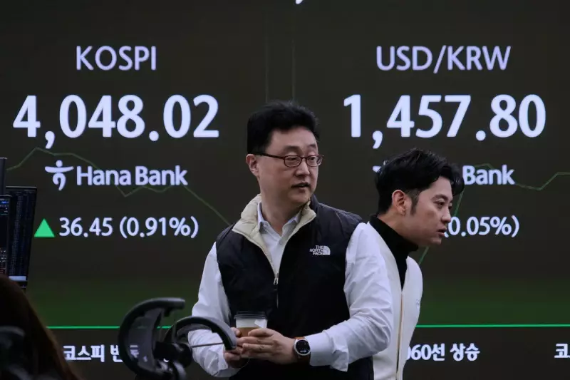 Asian Markets Mixed After U.S. Stocks Stumble in November 2025