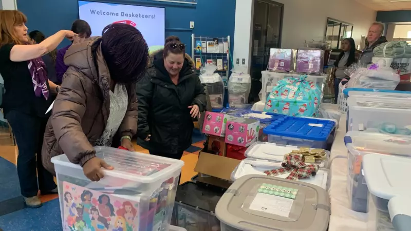 Basketeers Support Windsor Women with 13th Annual Essential Items Drive