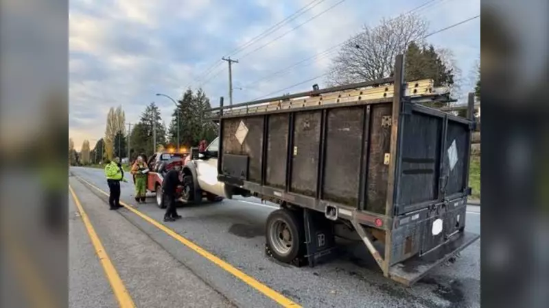 B.C. Dump Truck Driver Impersonates Brother During Police Stop
