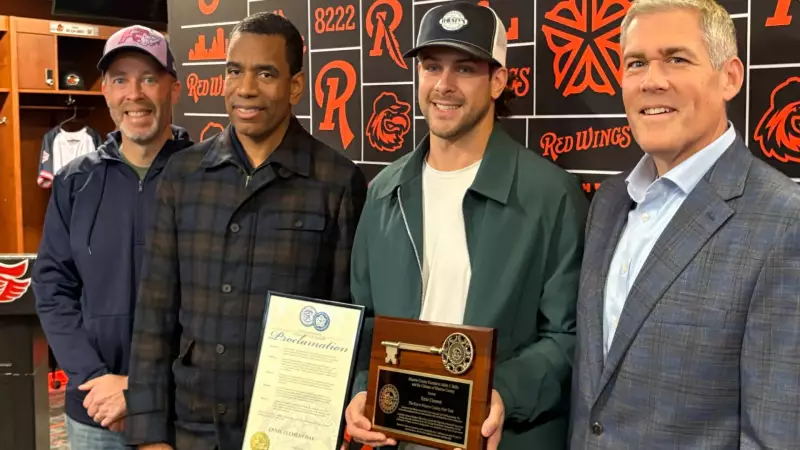 Blue Jays' Ernie Clement Honored with Key to Monroe County