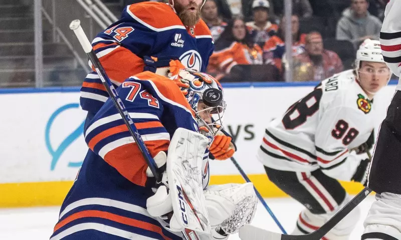 Bouchard's Overtime Heroics Seal Thrilling 3-2 Oilers Victory Over Blackhawks