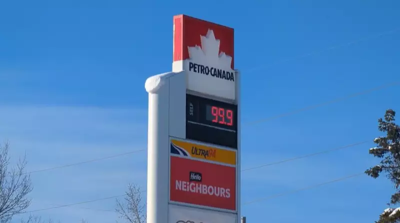 Calgary Gas Prices Plunge Below $1 per Litre at Petro-Canada