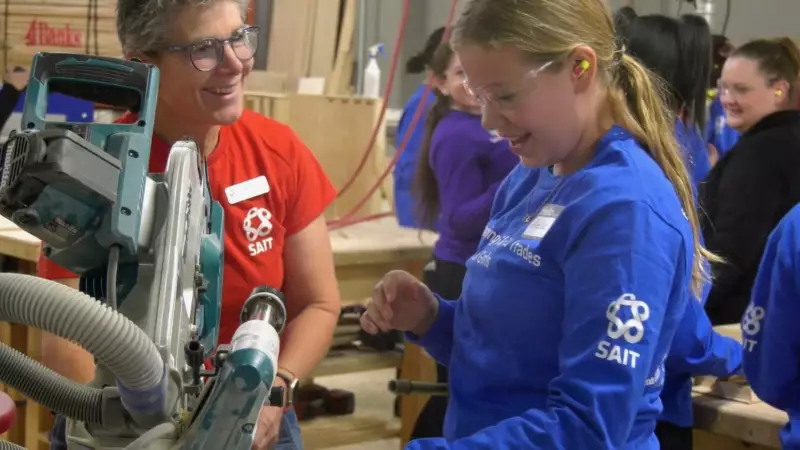 Calgary Girls Discover Skilled Trades Power at Junior High Event