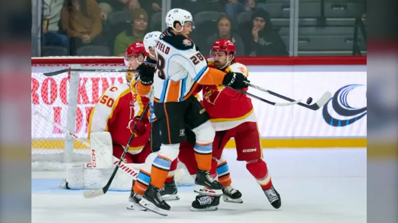 Calgary Wranglers Edge San Diego Gulls 3-2 in Saturday Night Thriller