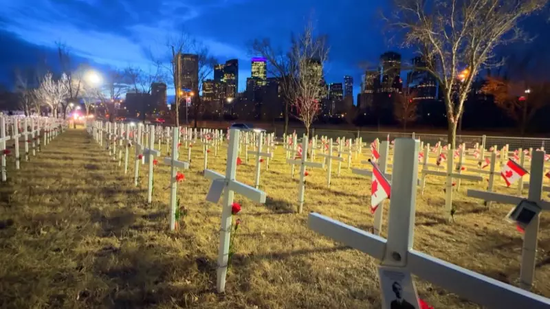 Calgary's Field of Crosses Hosts Moving 80th VE Day Ceremony | Honouring the Fallen