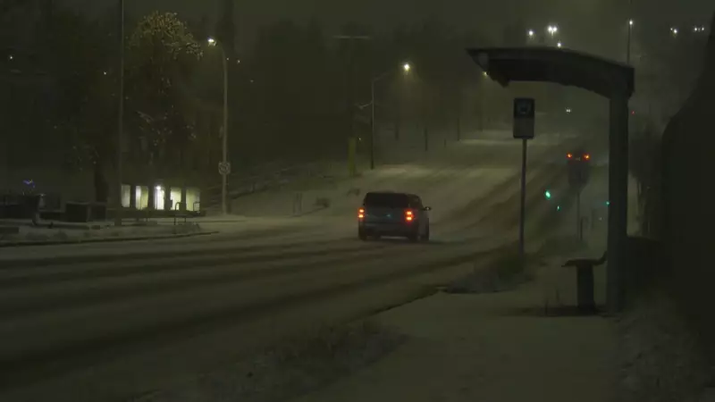 Calgary's First Major Snowstorm Drops 5-10 cm, Winter Arrives Early