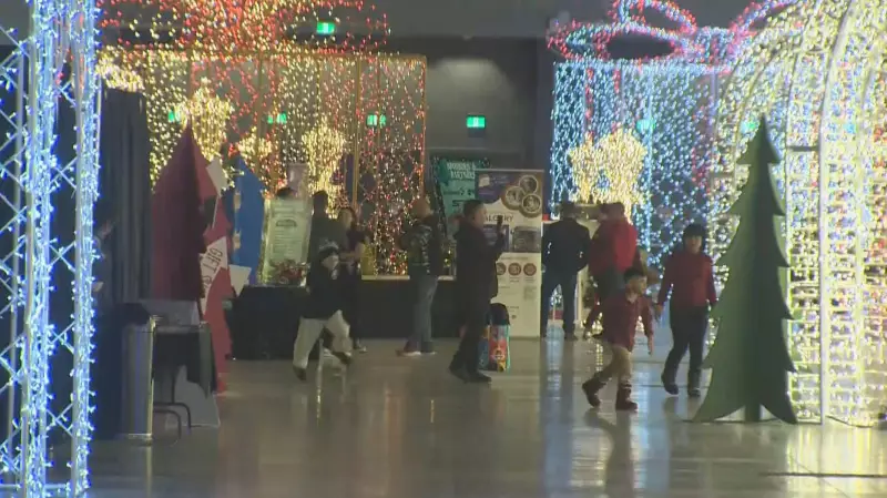 Calgary's Holiday Wonder: Millions of Lights Transform BMO Centre
