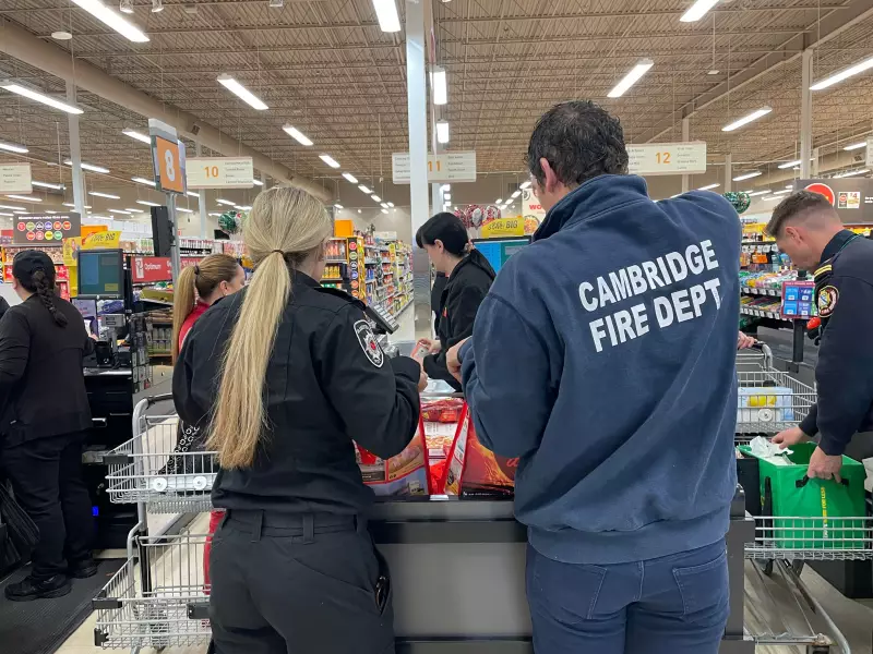 Cambridge Firefighters Continue 100-Year Tradition Supporting Families