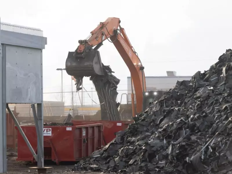 Canada's First Asphalt Shingle Recycling Plant Opens Near Calgary