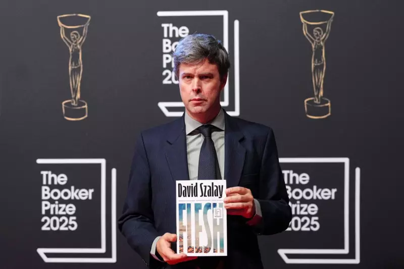 Canadian Author David Szalay Wins 2025 Booker Prize for 'Flesh'
