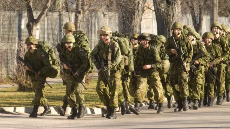Canadian Military Conducts Emergency Training Exercise in Barrie