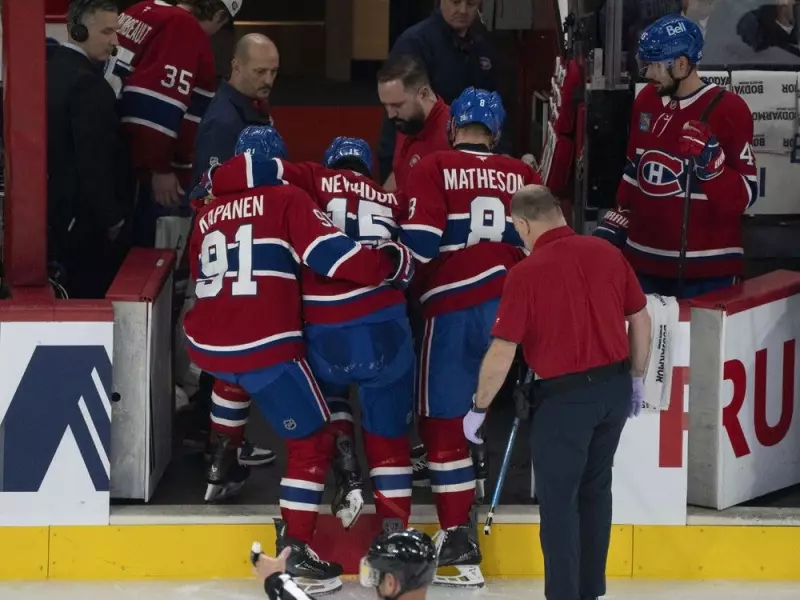 Canadiens' Alex Newhook and Kaiden Guhle Out Long-Term After Surgeries