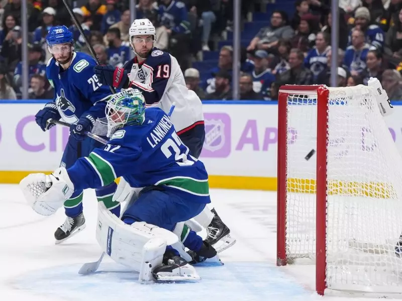 Canucks Edge Blue Jackets 4-3 in Thriller, Face Avalanche Test Next