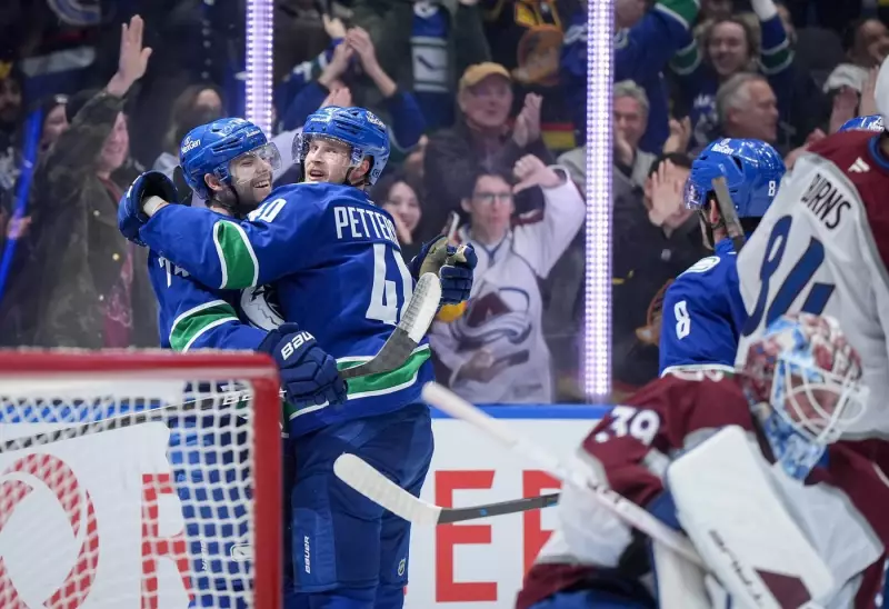 Canucks Show Resiliency in Comeback Win Against Avalanche