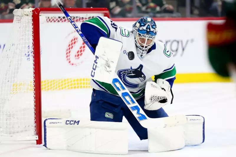Canucks' Thatcher Demko Sidelined for Blue Jackets Game
