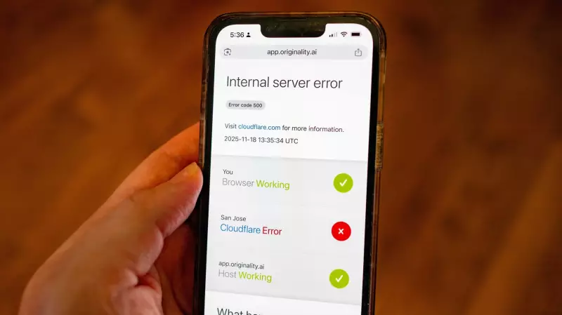 Cloudflare Outage Disrupts ChatGPT, X, and Major Services Globally
