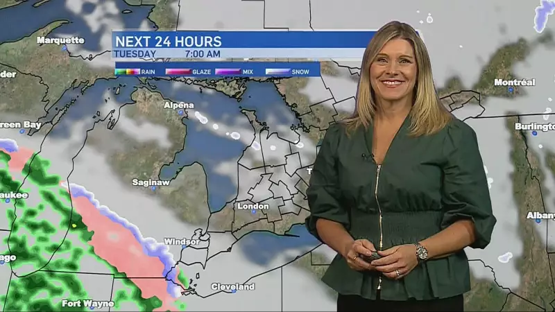 Cloudy and Chilly Morning in London as Low Pressure Brings Light Showers