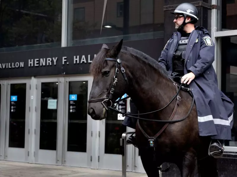 Concordia Staffer Barred After Masked Protest Disruption