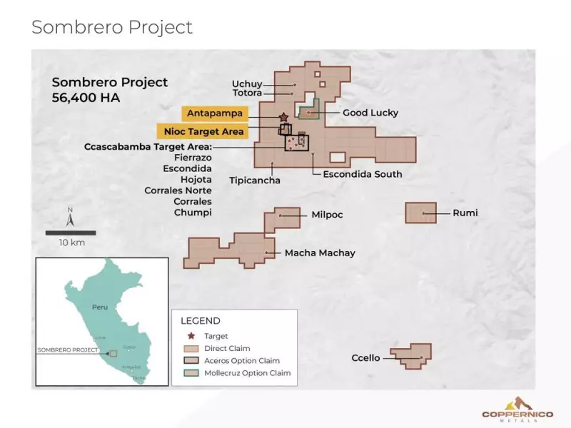 Coppernico Launches Major Field Exploration at Peru's Sombrero Project