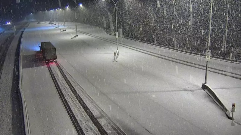 Coquihalla Highway Winter Warning: Treacherous Driving Conditions as Snow Blankets BC's Mountain Pass