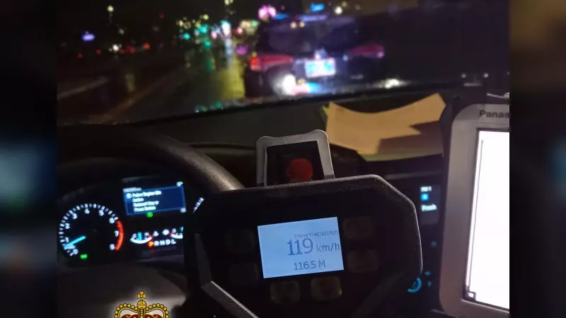 Cornwall Teen Charged with Stunt Driving After Reaching 119 km/h in 50 Zone