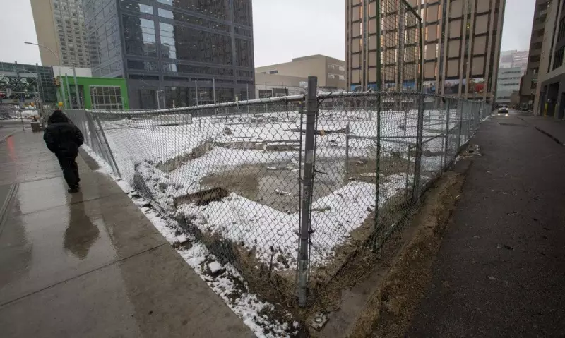 Downtown Edmonton Eyesore: Calls for Action on Vacant BMO Site