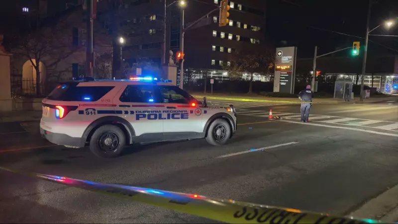 Durham Police Seek Suspect After Oshawa Stabbing Incident