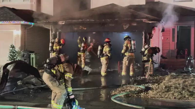 Edmonton Garage Fire Under Investigation After November 23 Incident
