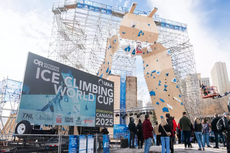 Edmonton to Host Ice Climbing World Cup and Ice Fest in February 2026