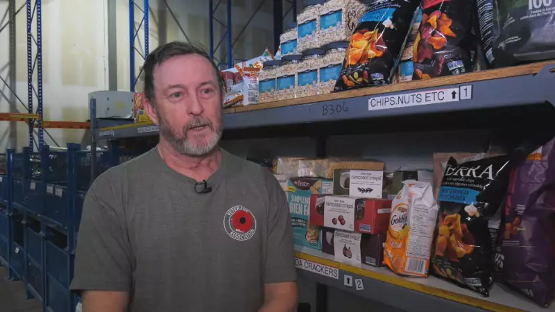 Edmonton Veterans Food Bank Urgently Seeks Donations Before Winter
