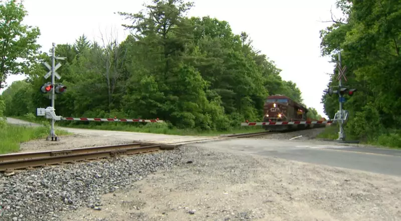 Emergency Repairs Underway at Springwater Railway Crossing