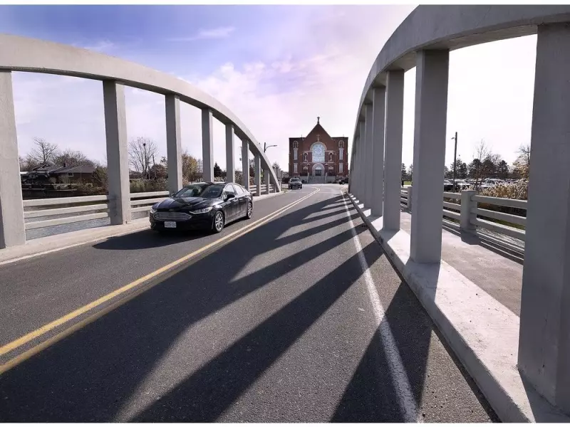Essex County Unveils Plaque for Historic 1937 River Canard Bridge