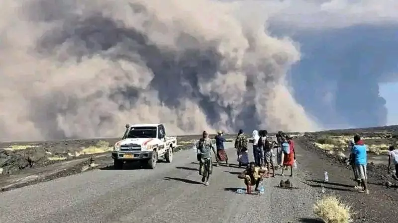 Ethiopian Volcano Erupts After 12,000 Years of Dormancy